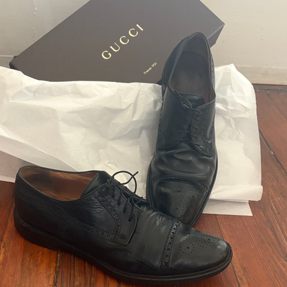 Gucci Betis Glamour Nero Oxfords/Derbys size 12